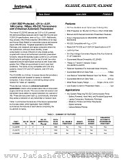 ICL3245ECB datasheet pdf Intersil