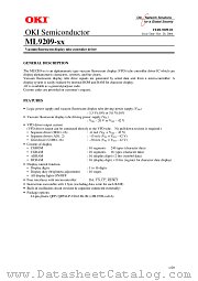 ML9209-01 datasheet pdf OKI electronic componets
