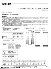 TC55257CSPL-70 datasheet pdf TOSHIBA