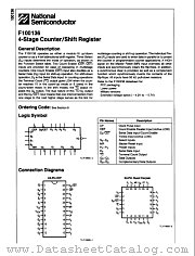 100136DC datasheet pdf National Semiconductor