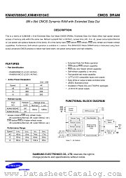 KM48V8104C datasheet pdf Samsung Electronic