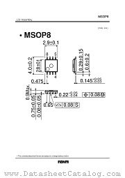 MSOP8 datasheet pdf ROHM