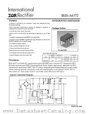 IRIS-A6372 datasheet pdf International Rectifier