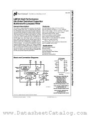 LMF60CIN-100 datasheet pdf National Semiconductor