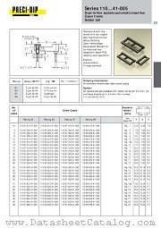 110-93-320-41-005 datasheet pdf Precid-Dip Durtal