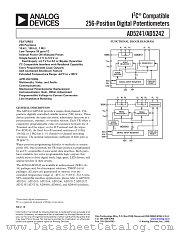 AD5241BRU10-REEL7 datasheet pdf Analog Devices