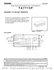 TA7715P datasheet pdf TOSHIBA