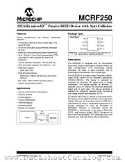 MCRF250-I/SN datasheet pdf Microchip