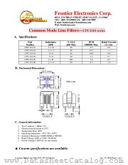 CFU1101 datasheet pdf etc