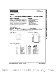 74F413PC datasheet pdf Fairchild Semiconductor