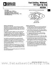 AD3554BM datasheet pdf Analog Devices