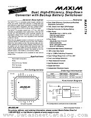 MAX1774EEI datasheet pdf MAXIM - Dallas Semiconductor
