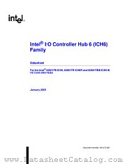 82801FBM datasheet pdf Intel