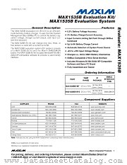 MAX1535B datasheet pdf MAXIM - Dallas Semiconductor