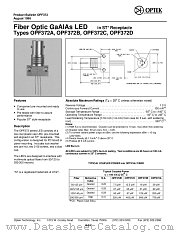 OPF372B datasheet pdf Optek Technology