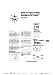MAG-725M4 datasheet pdf Agilent (Hewlett-Packard)