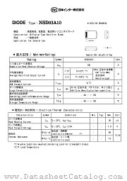 NSD03A10 datasheet pdf Nihon