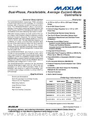 MAX5038EAI12 datasheet pdf MAXIM - Dallas Semiconductor