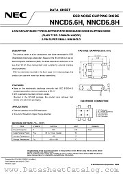 NNCD68H datasheet pdf NEC