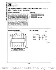 DM8875BN datasheet pdf National Semiconductor