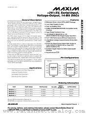 MAX5144EUB datasheet pdf MAXIM - Dallas Semiconductor