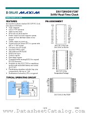 DS17285E-3 datasheet pdf MAXIM - Dallas Semiconductor