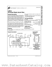 LMF90CMJ/883 datasheet pdf National Semiconductor