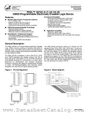 PEEL18CV8TI-5 datasheet pdf International CMOS Technology