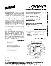 MAX2360ECM datasheet pdf MAXIM - Dallas Semiconductor