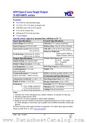 NAD-6002 datasheet pdf YCL