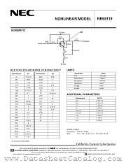 NE68119 datasheet pdf NEC