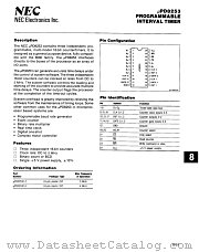 UPD8253 datasheet pdf NEC