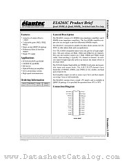 EL6261C datasheet pdf Elantec Semiconductor