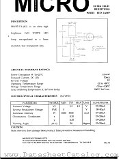 MWB51TA-4U datasheet pdf Micro Electronics