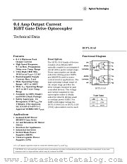 HCPL-314J-500 datasheet pdf Agilent (Hewlett-Packard)