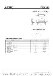 P3-1A1600 datasheet pdf Cosmo Electronics