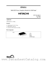 PF0311 datasheet pdf Hitachi Semiconductor