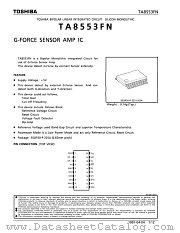 TA8553FN datasheet pdf TOSHIBA