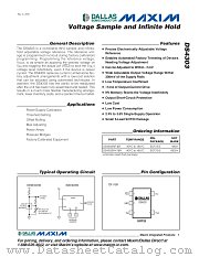 DS4303R/T&R datasheet pdf MAXIM - Dallas Semiconductor