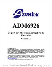 ADM6926 datasheet pdf ADMtek