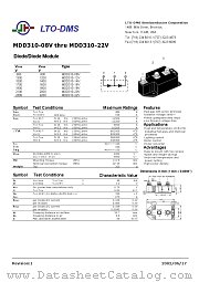 MDD310-14V datasheet pdf etc
