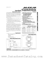 MAX706SCPA datasheet pdf MAXIM - Dallas Semiconductor