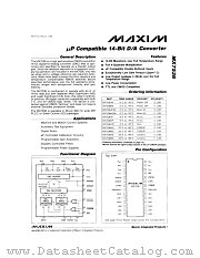 MX7536KP datasheet pdf MAXIM - Dallas Semiconductor