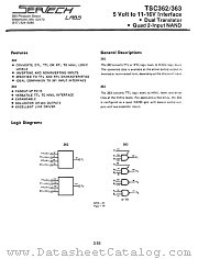 TSC362 datasheet pdf Microsemi