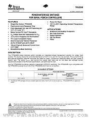 TPS2220BDBG4 datasheet pdf Texas Instruments