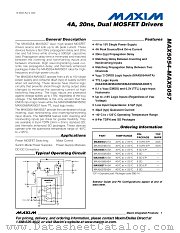 MAX5057AASA datasheet pdf MAXIM - Dallas Semiconductor