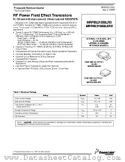 MRF6S21050LSR3 datasheet pdf Freescale (Motorola)