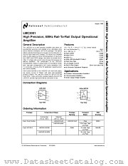 LMC2001AIM datasheet pdf National Semiconductor