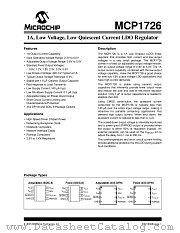 MCP1726T-1202E/SN datasheet pdf Microchip