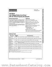 74LCX244MTC_NL datasheet pdf Fairchild Semiconductor